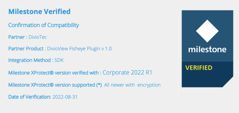 Milestone Systems Certified DivioTec as Official Marketplace Partners
